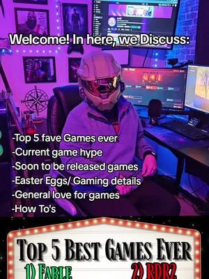 What's your Top 5? I feel like mine is pretty solid 😎 #gamingontiktok #gaming #videogames #gamer #top5 #nerd #gaming #gamingtiktok #gamingsetup 