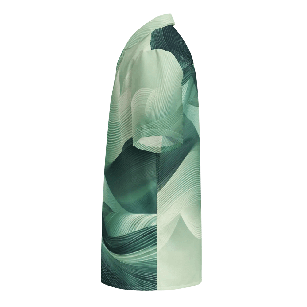 Men's Full-Print-2 Green Hawaiian Shirt product image (3)