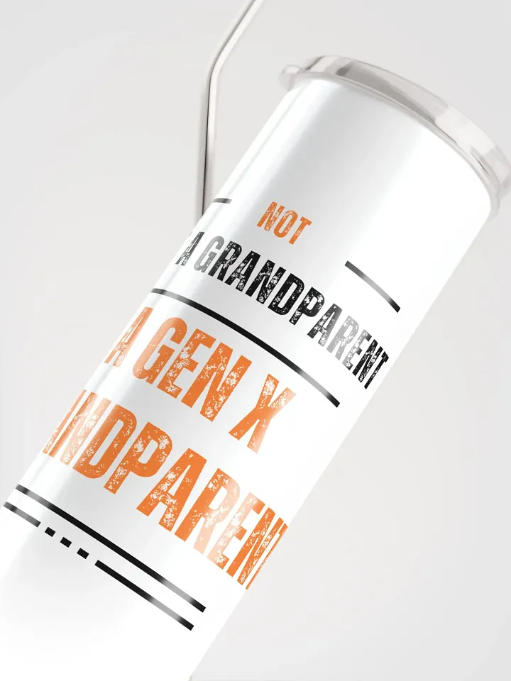 Not Just A Grandparent Stainless Steel Tumbler (White) product image (1)