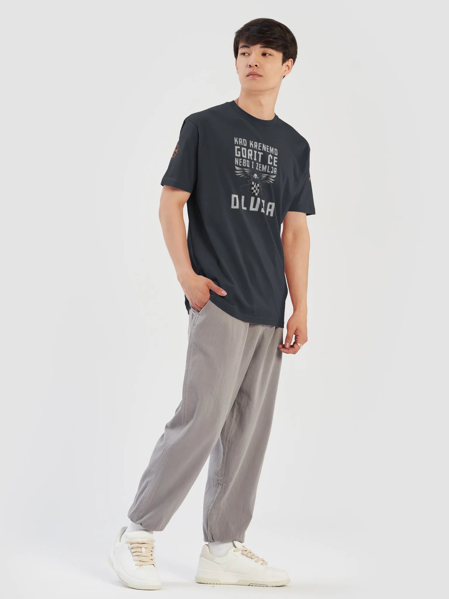 Kad krenemo gorit će nebo i zemlja T-shirt product image (12)