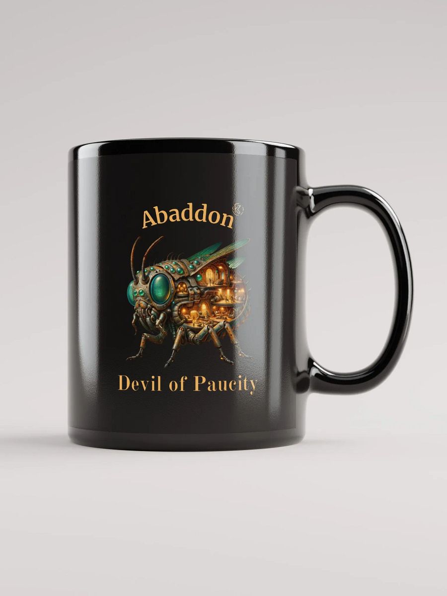 Supernal Abaddon | Black Glossy Mug product image (4)