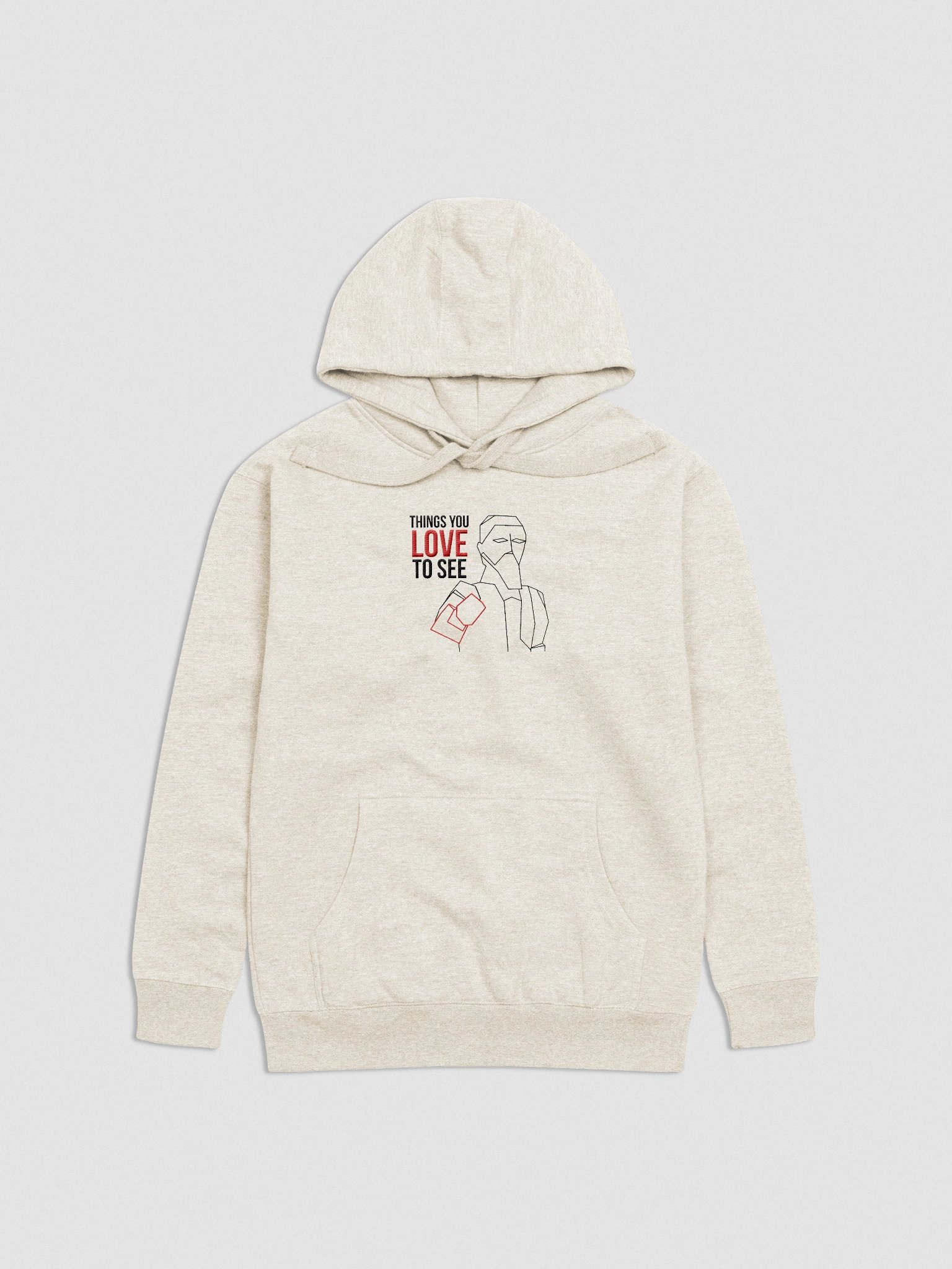 THING YOU LOVE TO SEE - HOODIE (LIGHT) product image (1)
