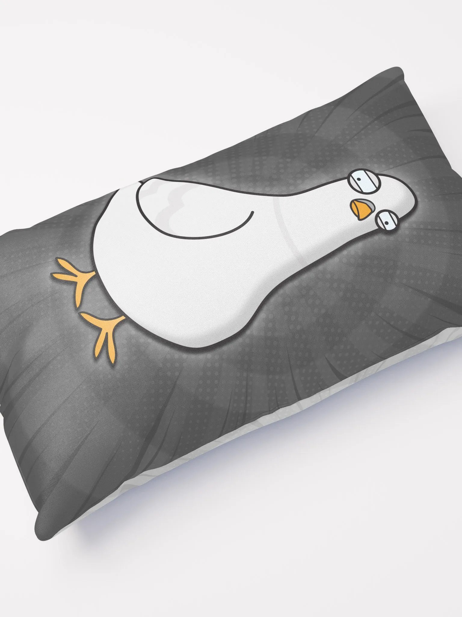 Pigeon Cushion (White/Black) product image (4)