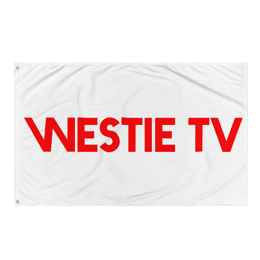 Westie TV Flag product image (3)