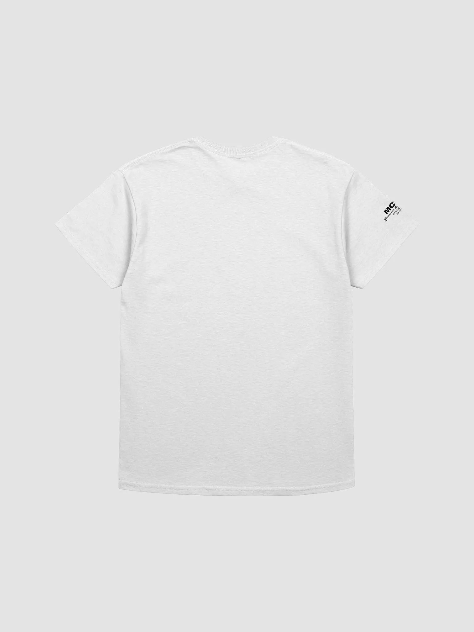 MCW. Beanies & Friends Minimal Tee - White/Orange product image (2)