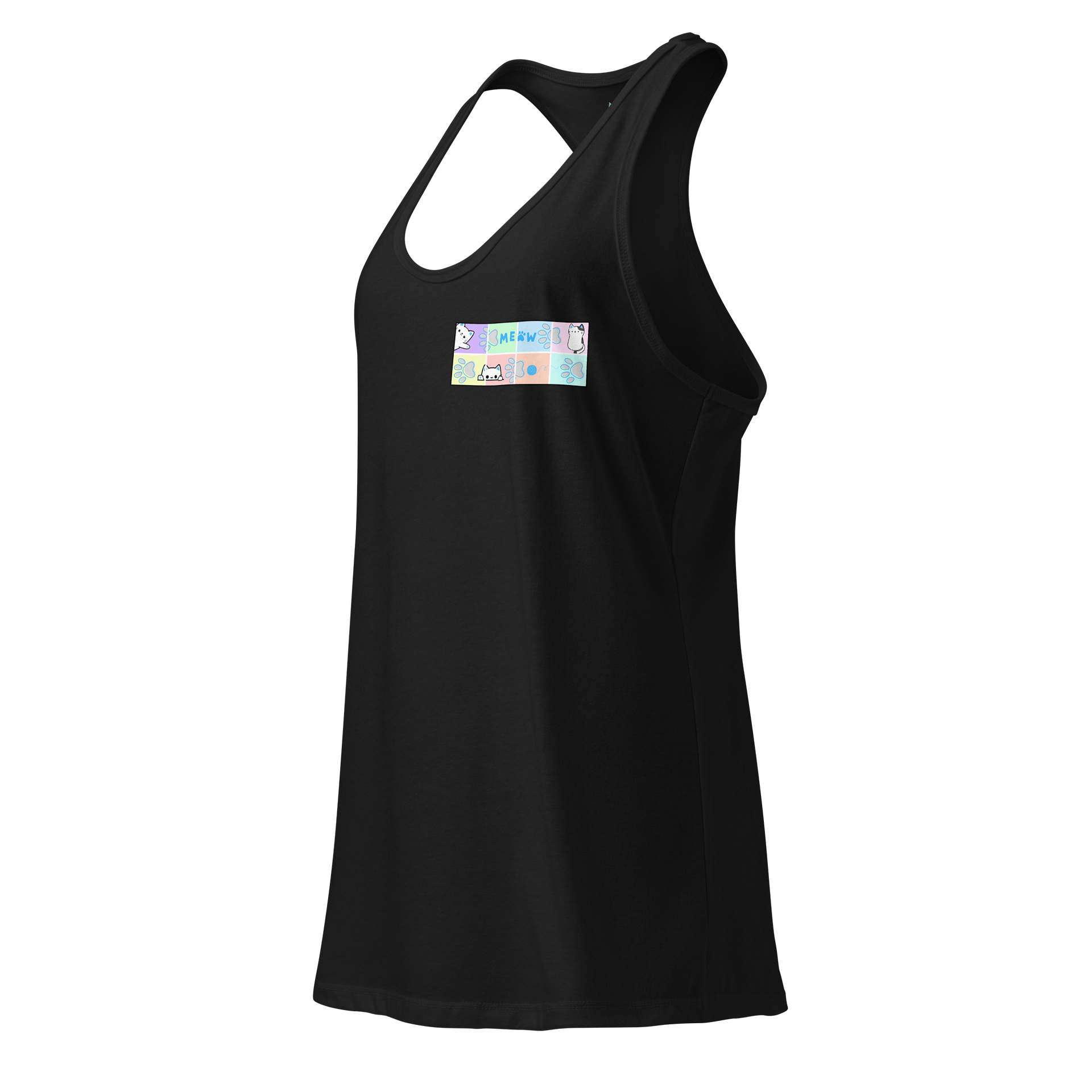 Frenchkittie Meow Madness Racerback Tank product image (3)