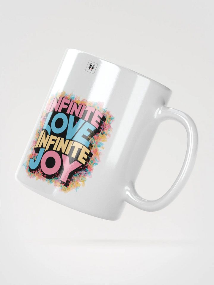 Infinite Love Infinite Joy Burst Mug (White) product image (2)
