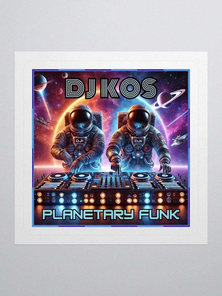 Planetary Funk Album Cover Sticker product image (2)
