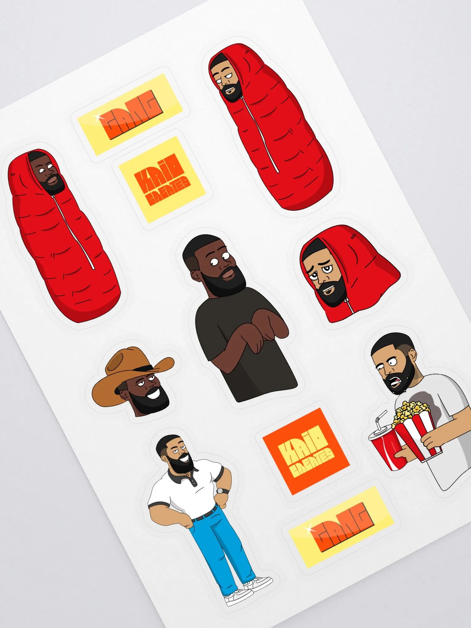 SNG Sticker Sheet #1 product image (1)