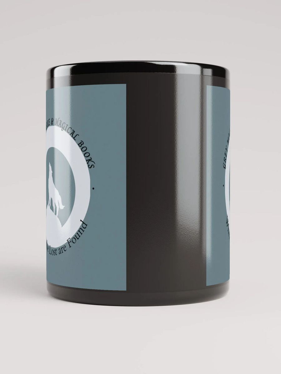 Grey Wolf R & M Books Black Mug product image (5)