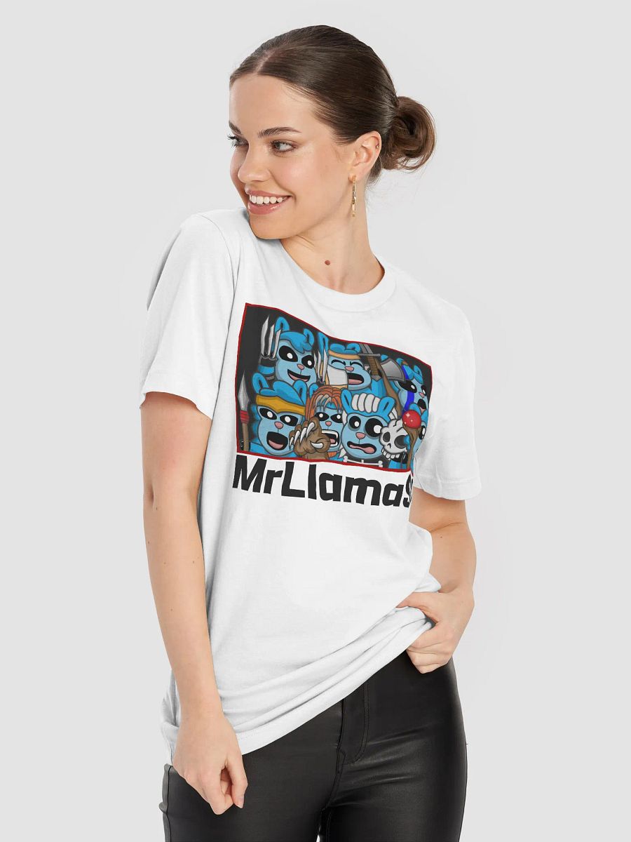 MrLlamaSC Llama Family T-Shirt product image (6)