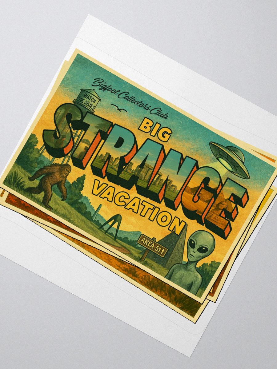 Bigs Strange Vacation Sticker product image (6)