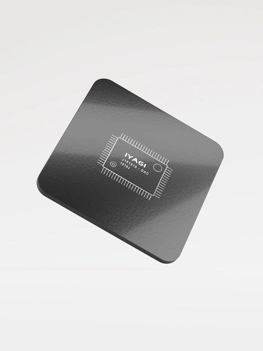 iyagi DAC Chip Coaster (black) product image (1)