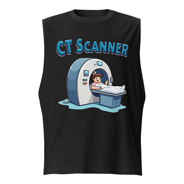 Smiling CT Scanner Muscle Tank product image (1)