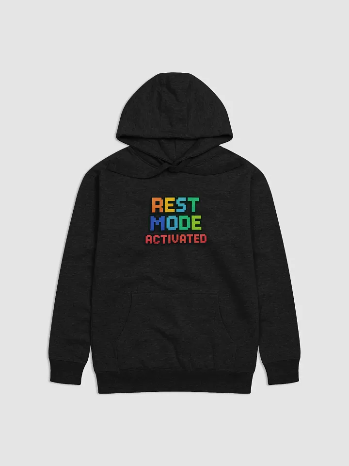 Pixelated Rest Mode Unisex Hoodie product image (3)
