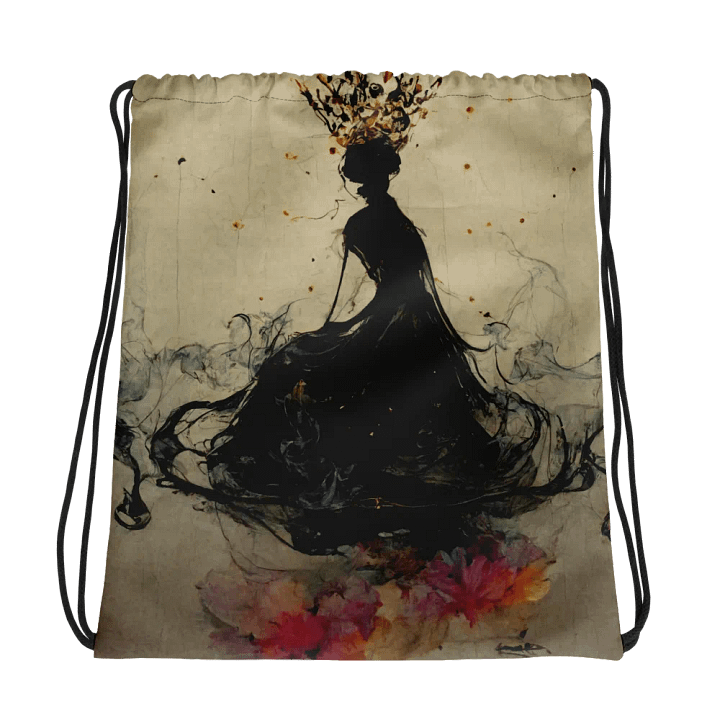 Royal Smoke All-Over Drawstring Bag product image (1)