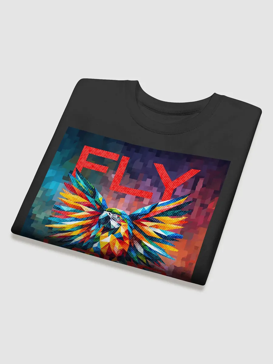 Tropical Echo – Riso Parrot Vibes Sweatshirt product image (4)