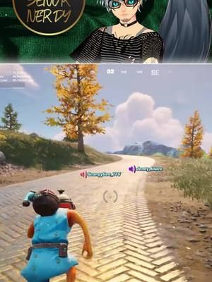 When the squad goes hunting, I follow the yellow brick road! #twitch #twitchstreamer #gamer #gamersoftiktok #fortnite #vtube #vtuber #vtuberuprising #fypage #squadgoals #wizardofoz #wicked #virtual #fortniteclips 