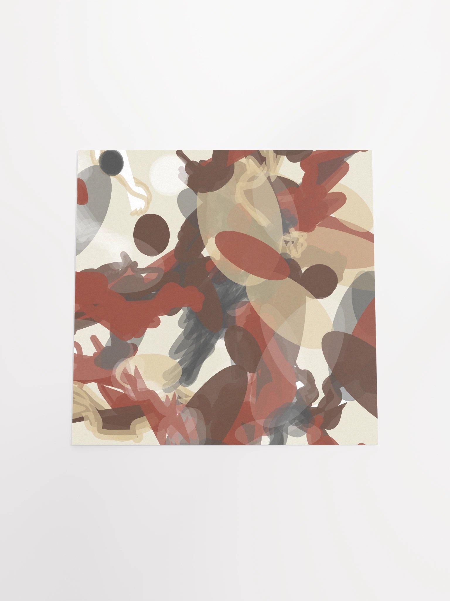 Abstract Layers Matte Poster product image (4)
