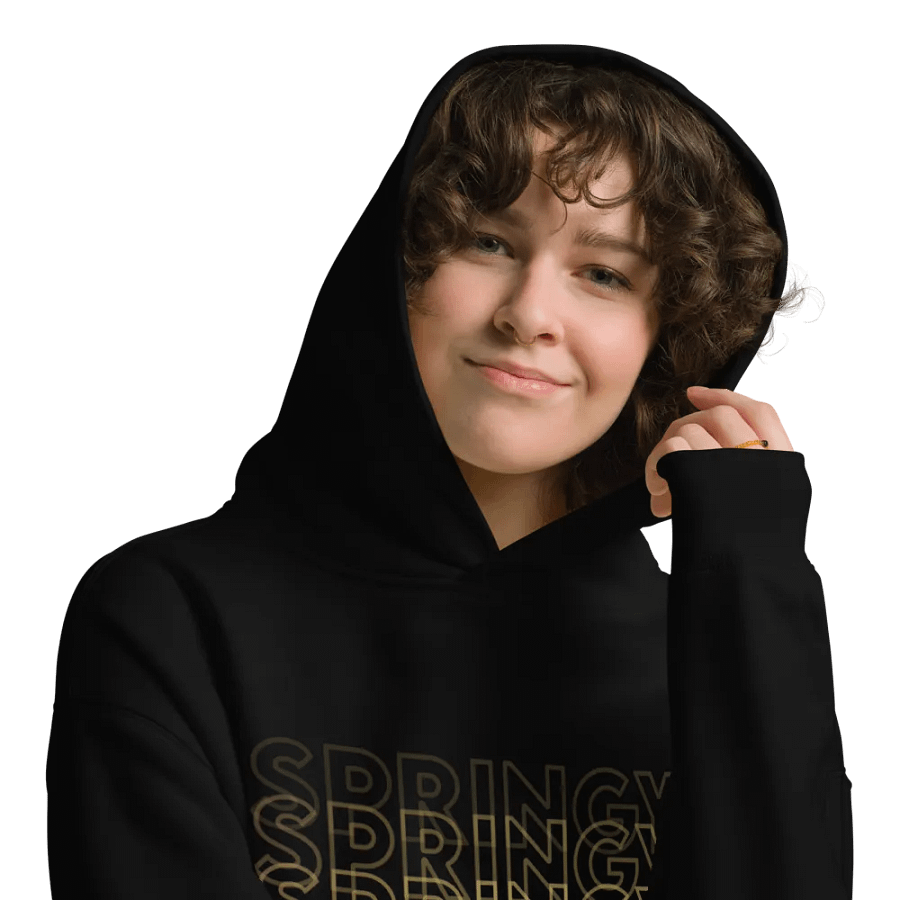 GOLD Premium SPRINGY Hoodie (LIMITED EDITION) product image (9)
