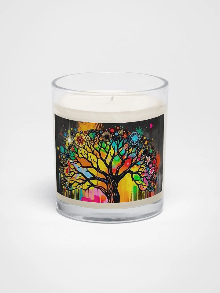 Whimsical Tree of life Soy Wax Candle product image (1)
