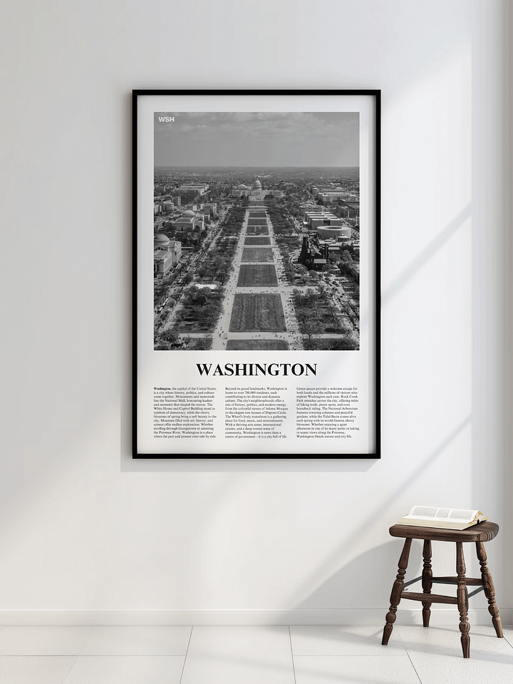 Washington 03 Newspaper Poster product image (4)