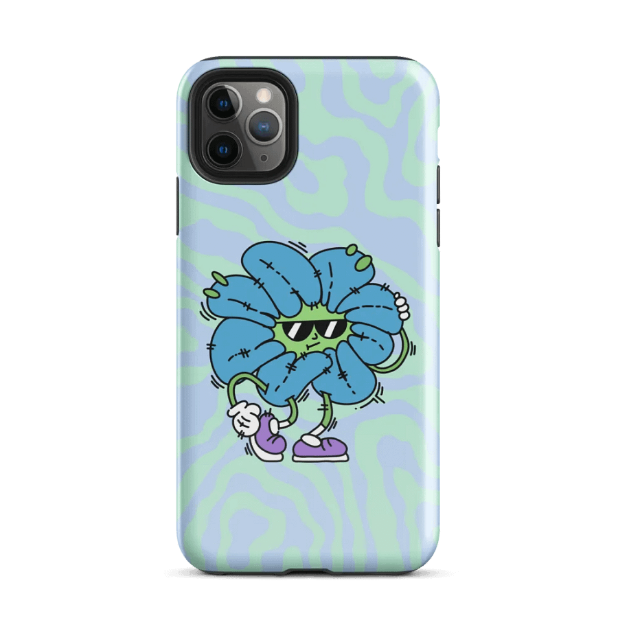 Blue Flower Guy Tough iPhone Case product image (34)