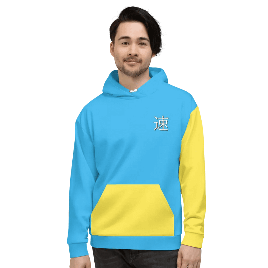 Biker Girl - Hoodie (Blue) product image (4)