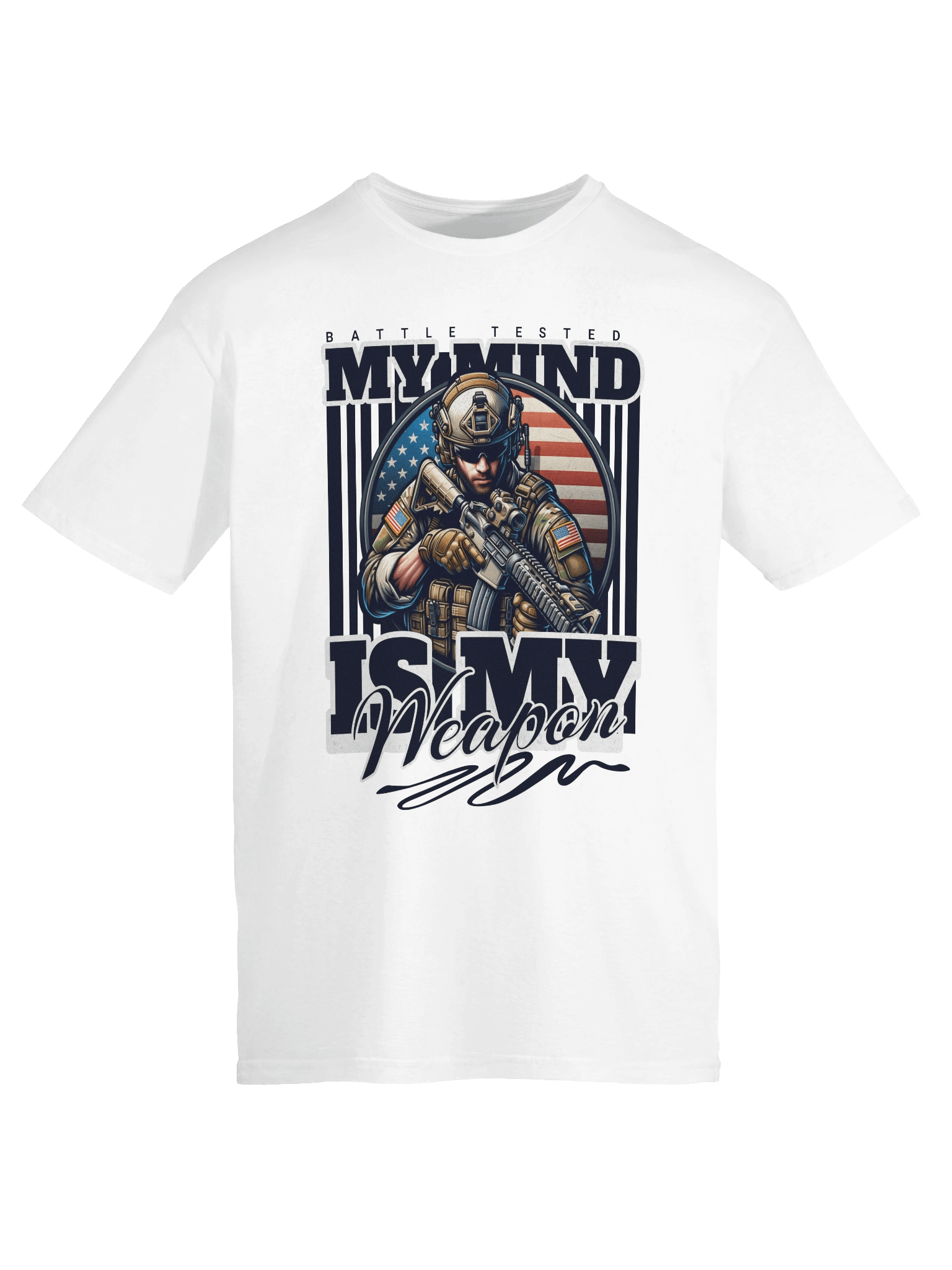 Battle Tested: My Mind Is My Weapon Tee product image (10)