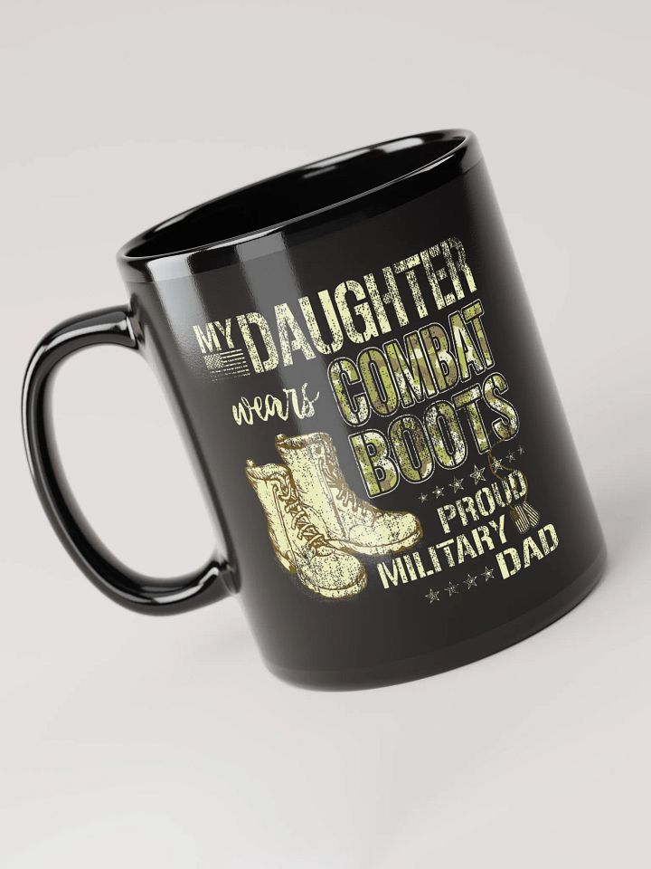 My Daughter Wears Combat Boots - Black Mug product image (1)