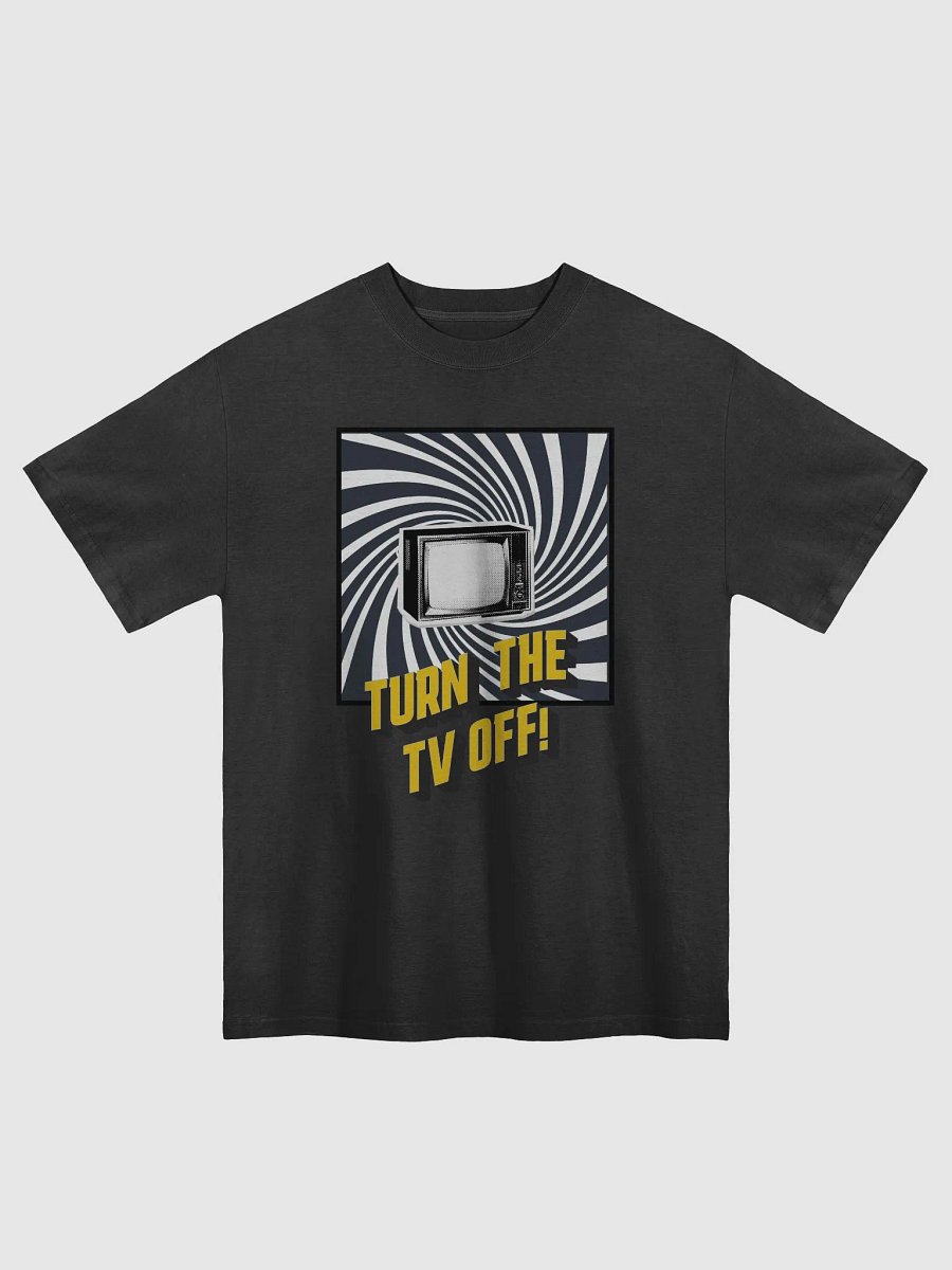 TV-OFF! OVERSIZED BOXY FADED TEE product image (4)
