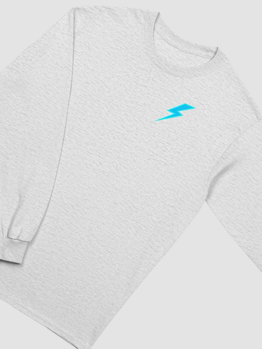 Electric Blue Lightning Bolt Long Sleeve Tee product image (22)