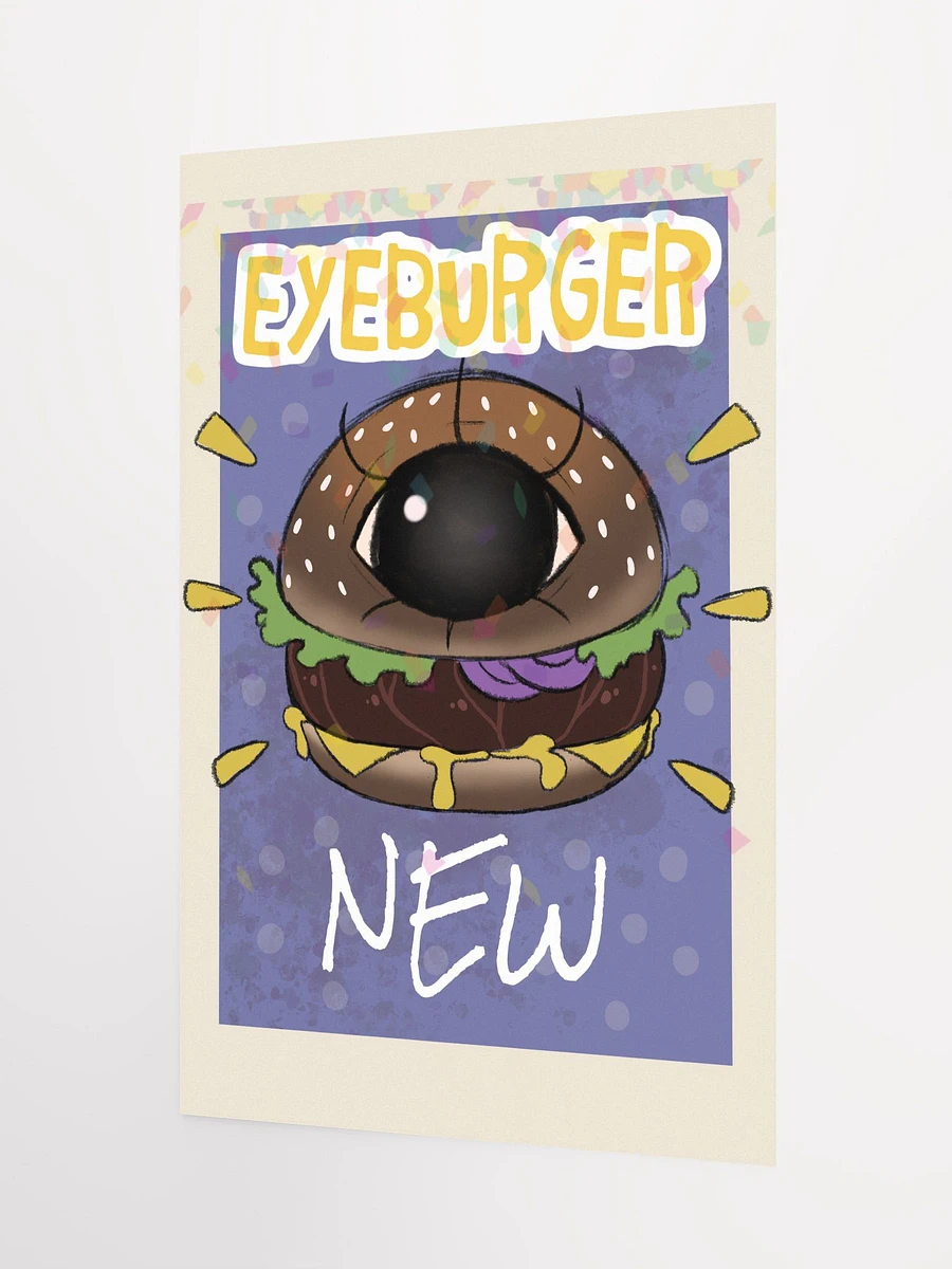 Eye Burger Matte Poster product image (3)