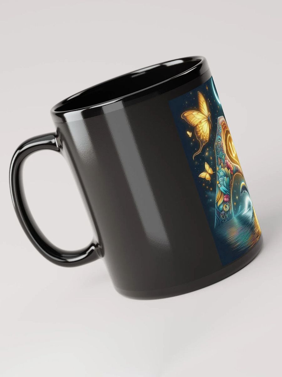 Love & Light Black Glossy Mug product image (4)