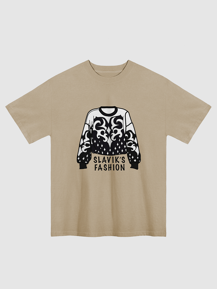 'Slavik's Fashion Sweater' - Oversized T-Shirt product image (1)