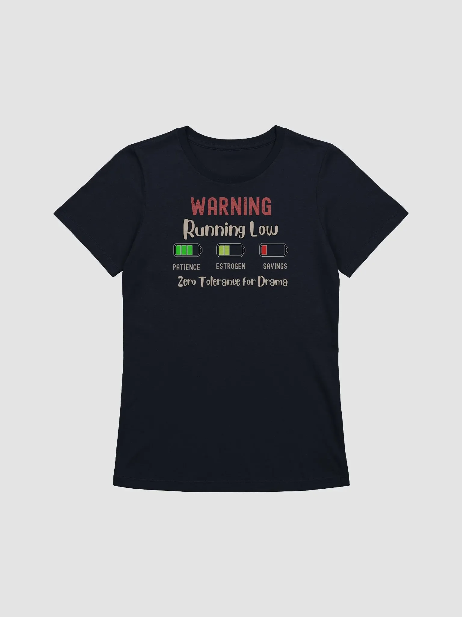 Funny Warning Menopause Relaxed Fit T-Shirt product image (2)