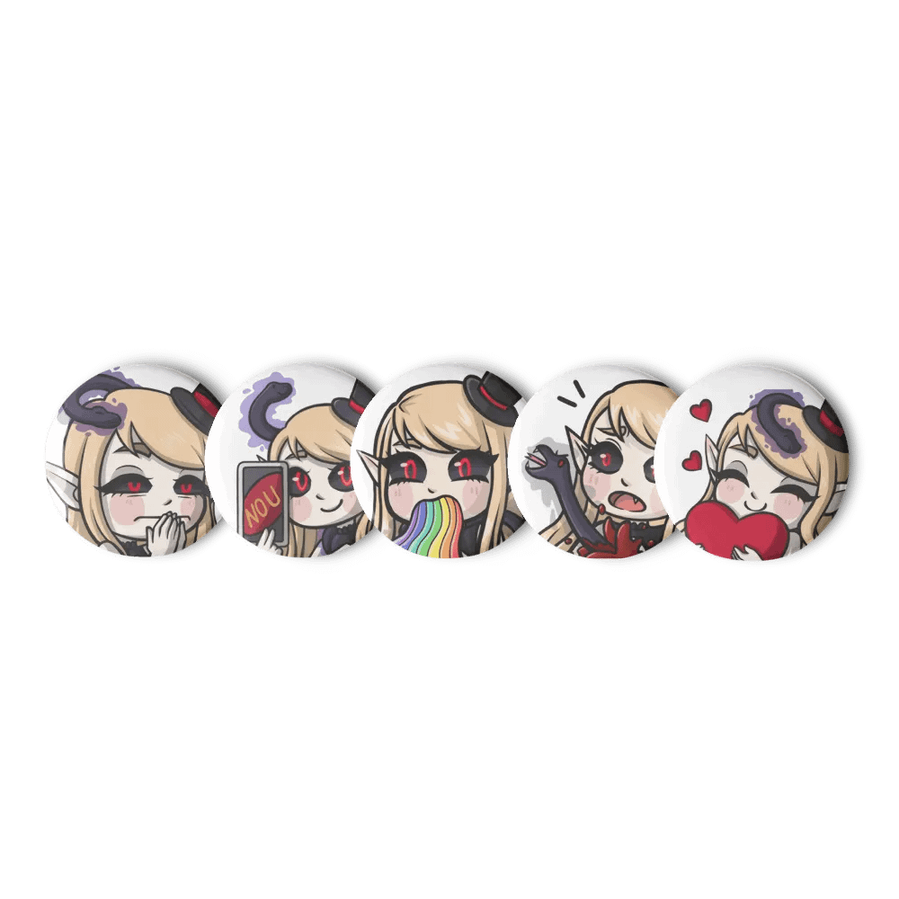 Emote Pin Set (5 pack) product image (5)