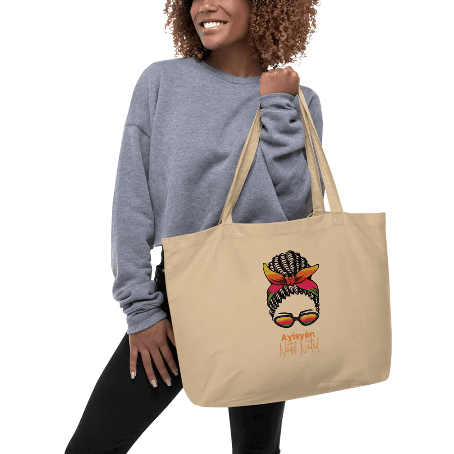 Ayisyèn Natif Natal Organic Tote product image (5)