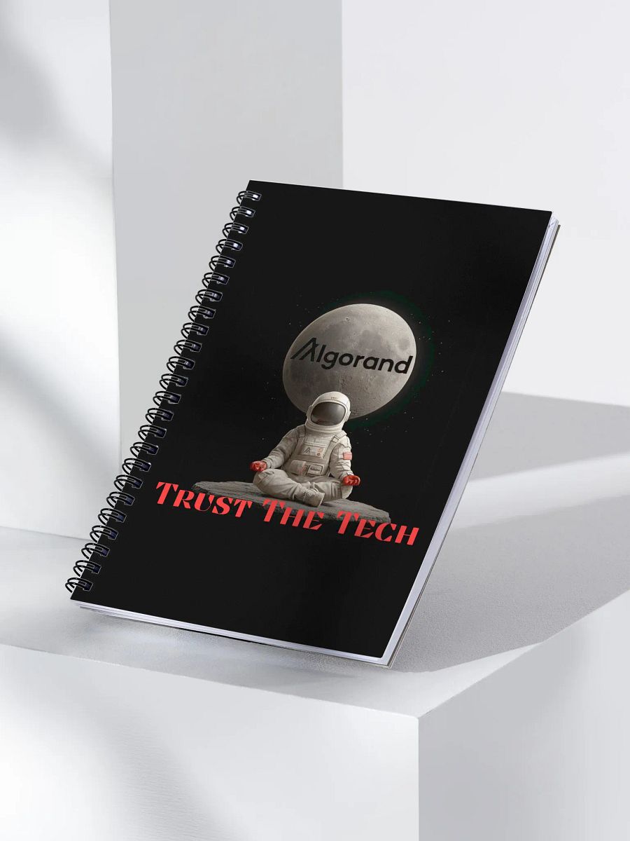 Algorand "Trust The Tech" Spiral Notebook product image (3)