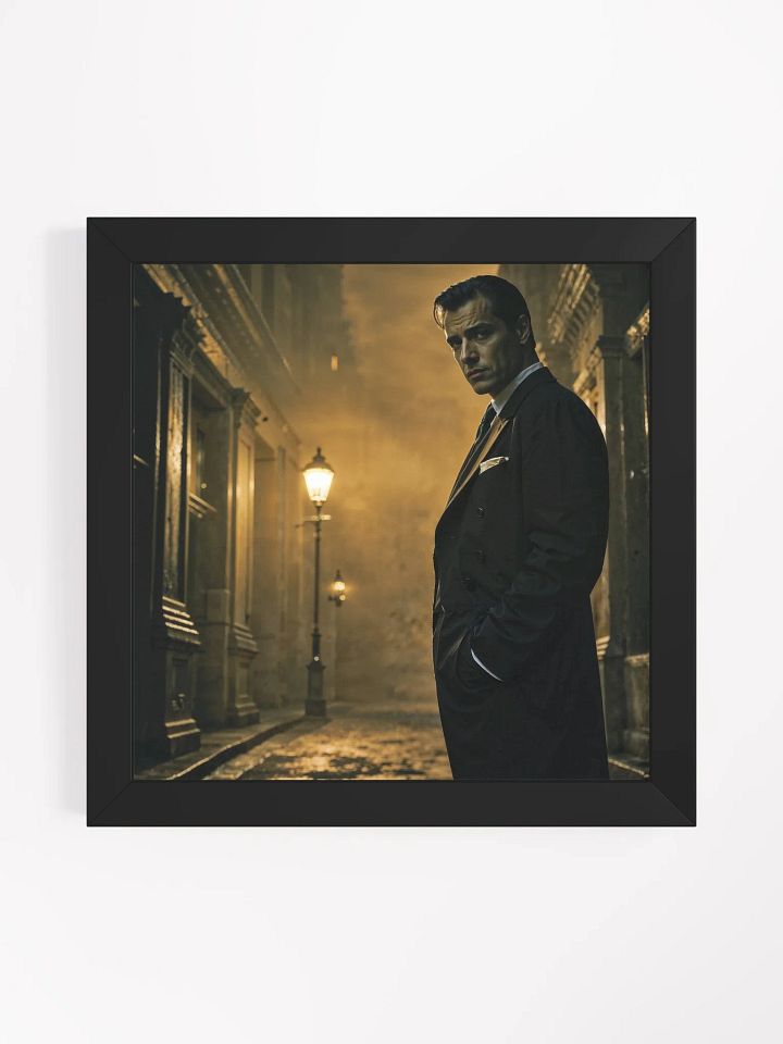 Fogbound Gentleman Framed Print product image (6)
