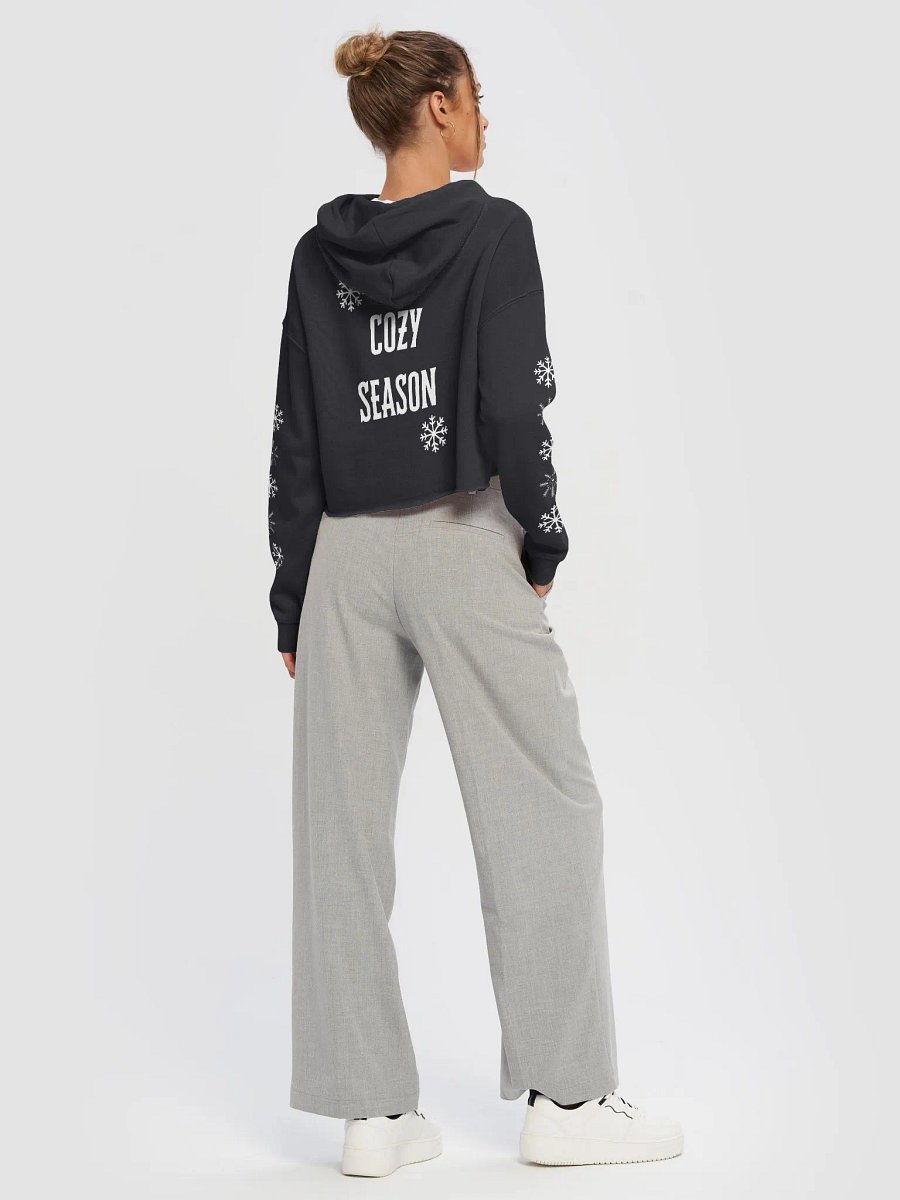 Cozy Season Cropped Hoodie (Dark Colors, full) product image (6)