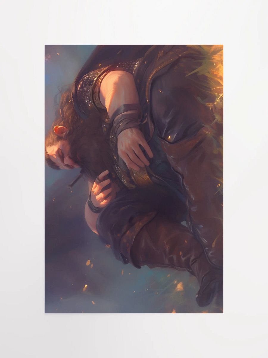Warrior's Reflection Enhanced Matte Poster product image (4)