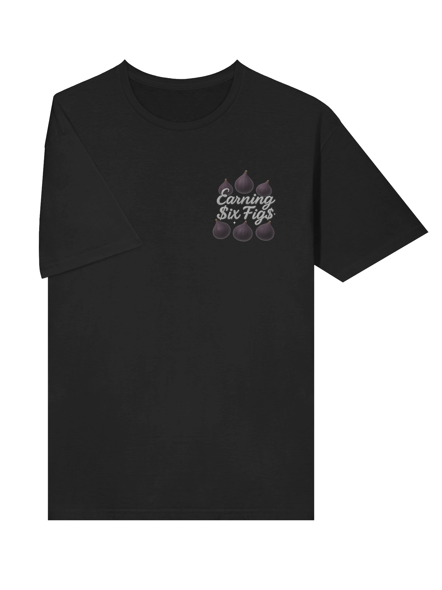 Earning Six Figs - (Platinum, small logo) - Unisex T-Shirt product image (5)