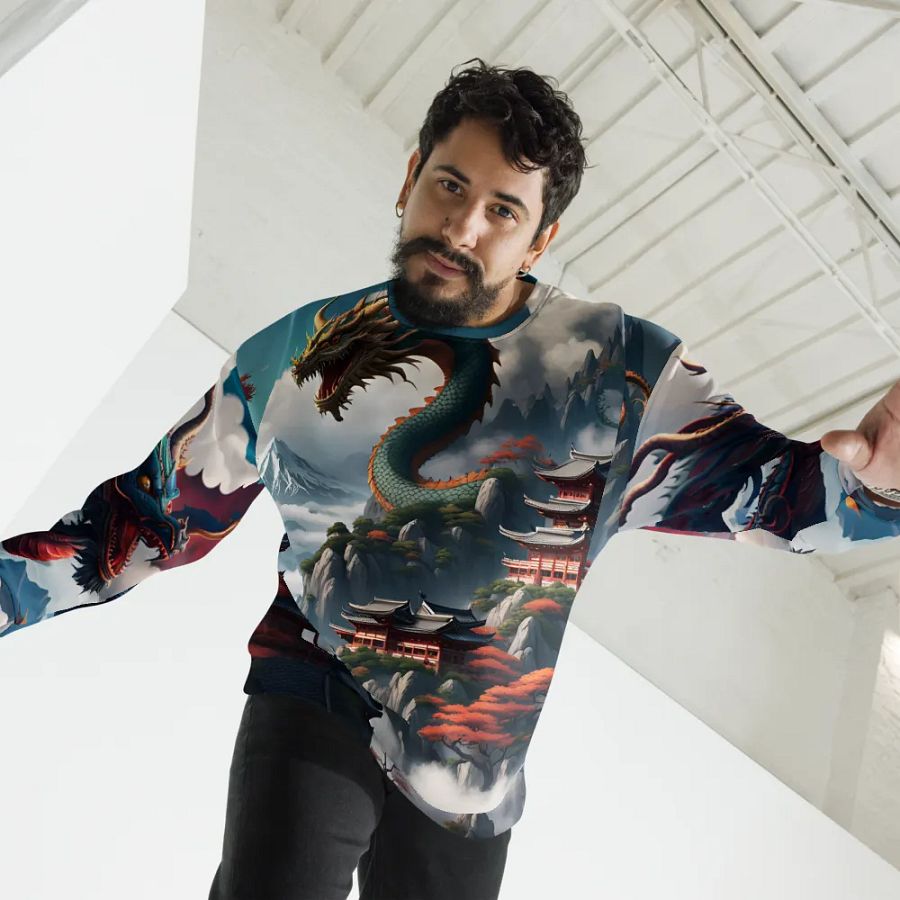 Harmony Dragon Majesty All-Over Sweatshirt product image (3)