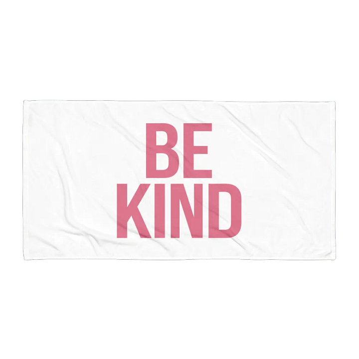 Be Kind Sublimated Towel product image (1)