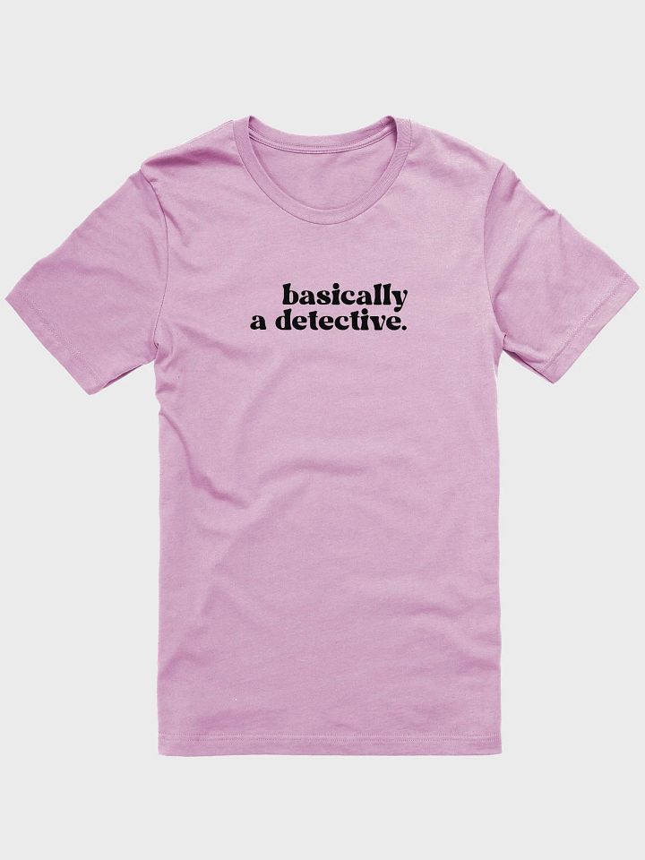 Women's Basically A Detective (Pink) product image (1)