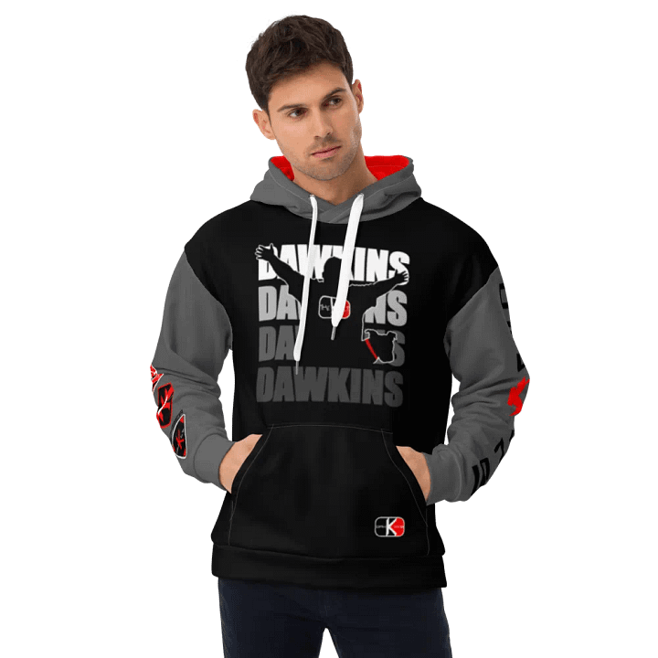 Giveaway Dawkins Gray Stripe Hoodie product image (1)