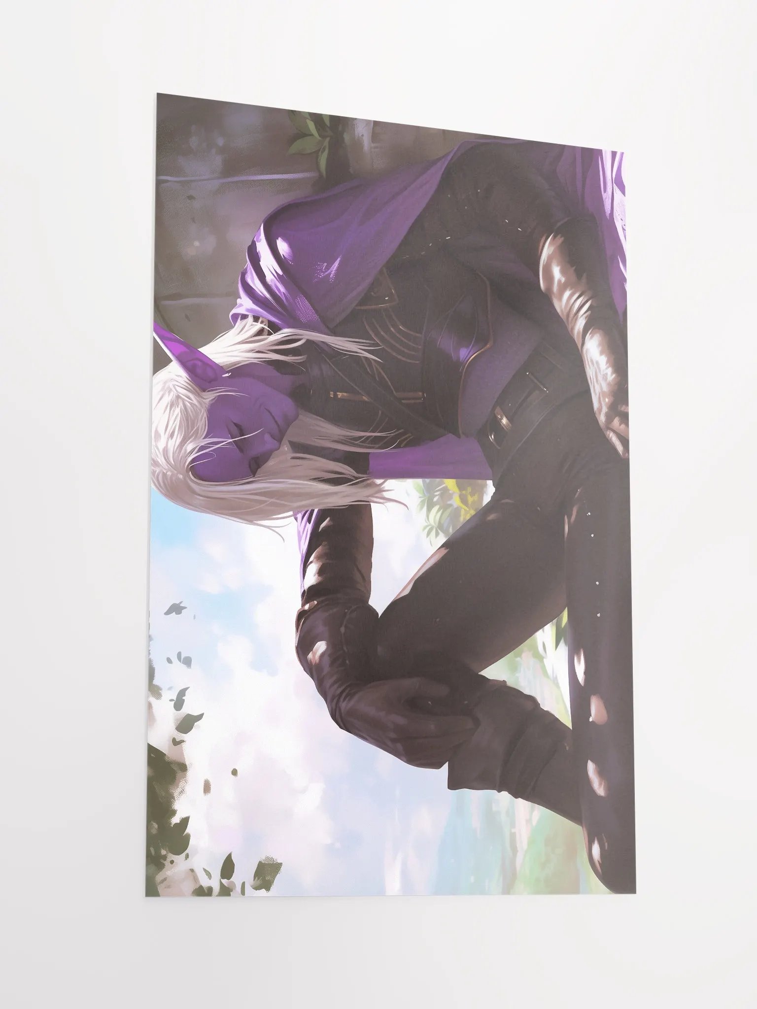 Shadowed Guardian Matte Poster product image (2)