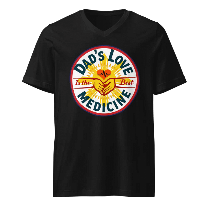 Dad's Love V-Neck Tee product image (1)
