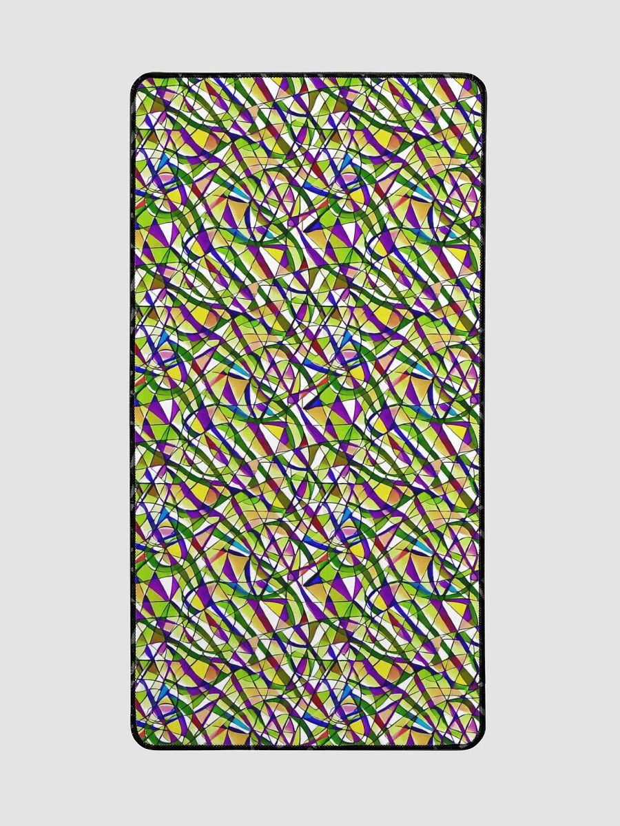 Stained Glass Pattern Desk Mat product image (2)